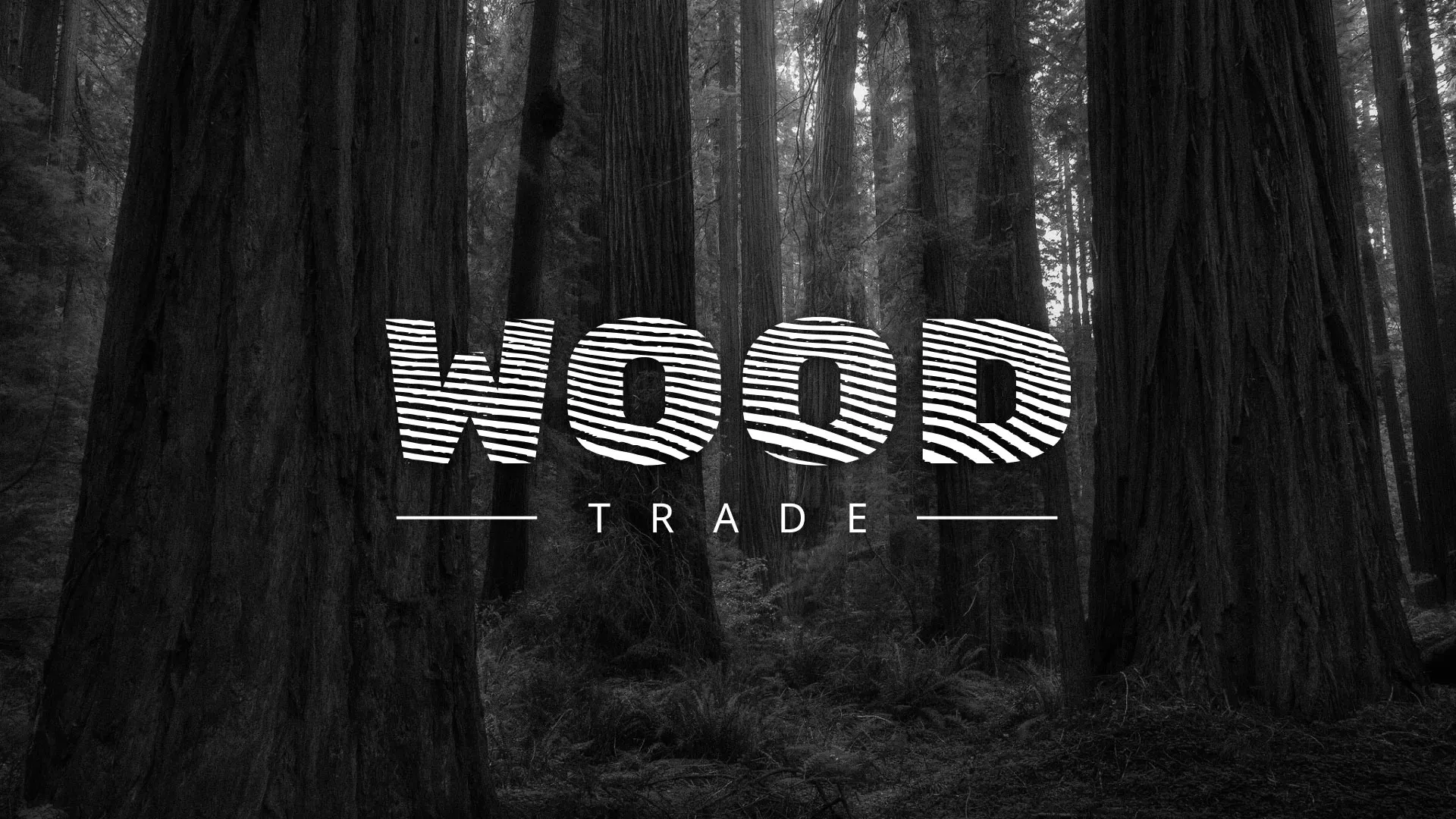 Разработка логотипа для компании «Wood Trade» в Лукоянове