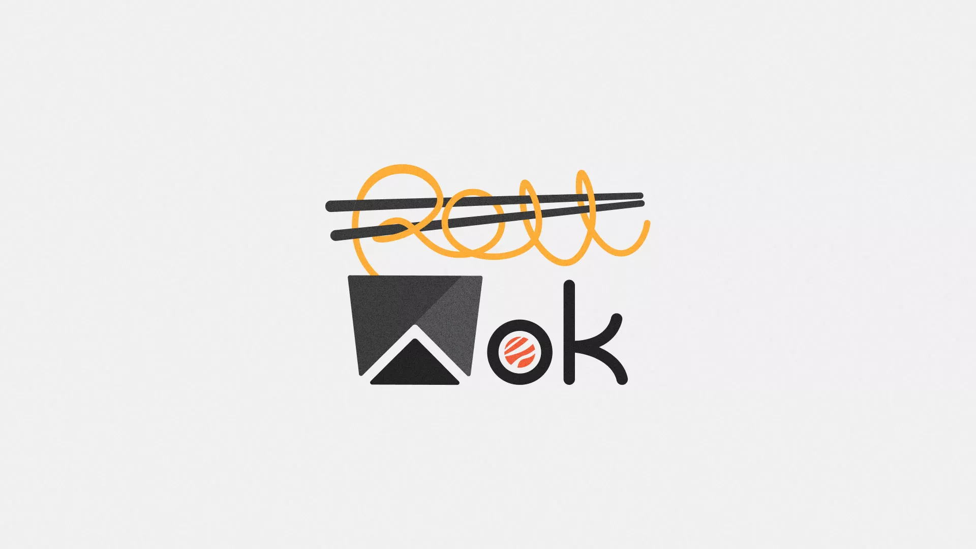 Разработка логотипа в Лукоянове для суши-бара «Roll Wok Club» Разработка логотипа в Лукоянове для суши-бара «Roll Wok Club»